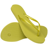 Women's Slim Flip Flops - Wild Lime