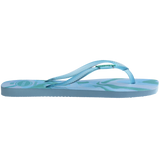 Women's Slim Square Jelly Flip Flops - LAVENDER BLUE