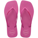 Women's Slim Square Logo Pop Up Flip Flops - ROSE GUM