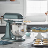 KitchenAid Artisan Series 5 Quart Tilt Head Stand Mixer with Pouring Shield KSM150PS, Cast Iron