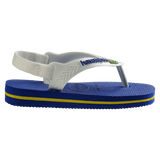 Baby Brazil Logo Flip Flop Sandals - Marine Blue