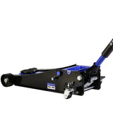 CQSXDA Floor Jack, 4 Ton Low Profile Floor Jack, Heavy-Duty Steel Racing Floor Jack with dual Piston Quick Lift Pump, Floor Jack Lifting Range 4-21