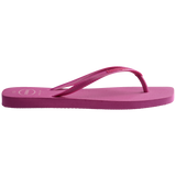 Women's Slim Square Logo Pop Up Flip Flops - ROSE GUM