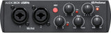 PreSonus AudioBox 96 Audio Interface (May Vary Blue or Black) Full Studio Bundle with Studio One Artist Software Pack with Eris 4.5 BT Pair Studio Bluetooth Monitors and 1/4?? Instrument Cable