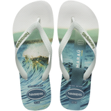 Men's Top Surfer I Flip Flops - WHITE/WHITE