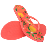Women's Summer Bliss Slim Flip Flops - TROPICAL CORAL