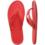 Women's Puffed Up Flip Flops - TROPICAL CORAL