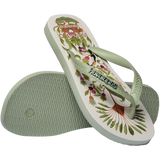 Women's FARM Rio Sweet Forest Flip Flops - Smoke Green