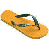 Women's Brazil Logo Flip Flops - Yellow Pop