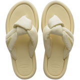 Women's Over Puffed Flip Flops - BUTTERCREAM