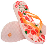 Kids' Flores Top Flip Flops - ROSE/CONFETE