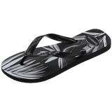 Men's Aloha Flip Flops - Black/Black/Grey