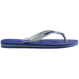 Men's Brazil Logo Flip Flops - Marine Blue