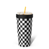 To-Go Buddy | Black & White Checkered
