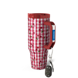 Thicc Buddy 40oz | Cherry Gingham
