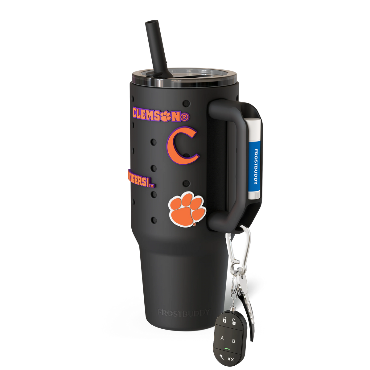 Thicc Buddy 40oz | Clemson Tigers | Skin + Budz Bundle