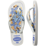 Women's Tropicalia Vibes II Top Flip Flops - WHITE