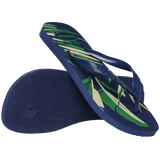 Men's Top Aloha Flip Flops - Navy Blue