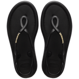 Women's Luna Puffed Sandals - BLACK