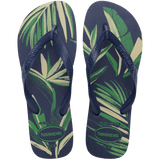 Men's Top Aloha Flip Flops - Navy Blue