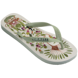 Women's FARM Rio Sweet Forest Flip Flops - Smoke Green