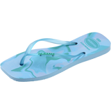 Women's Slim Square Jelly Flip Flops - LAVENDER BLUE