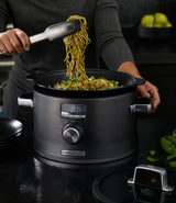 Calphalon Digital Saut Slow Cooker Dark Stainless Steel