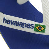 Baby Brazil Logo Flip Flop Sandals - Marine Blue