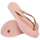 Women's Slim Flatform Flip Flops - Ballet Rose
