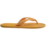 Women's Puffed Up Flip Flops - CAJA YELLOW