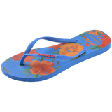 Women's Summer Bliss Slim Flip Flops - BRILLIANT BLUE