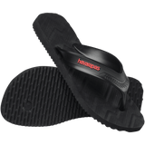 Men's Track Waves Flip Flops - Black