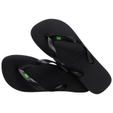 Women's Brazil Flip Flops - Black