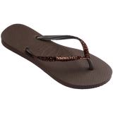 Women's Slim Glitter II - DARK BROWN
