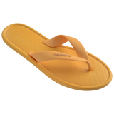 Women's Puffed Up Flip Flops - CAJA YELLOW
