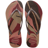 Women's Slim Palette Glow Flip Flops - AMARANTH