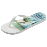 Men's Top Surfer I Flip Flops - WHITE/WHITE