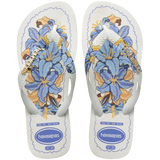 Women's Tropicalia Vibes II Top Flip Flops - WHITE