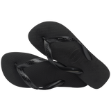 Women's Top Flip Flops - Black