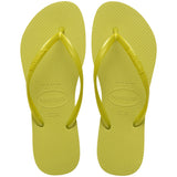 Women's Slim Flip Flops - Wild Lime
