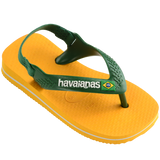 Baby Brazil Logo Flip Flop Sandals - Pop Yellow/Amazon