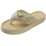 Women's Over Puffed Flip Flops - BUTTERCREAM