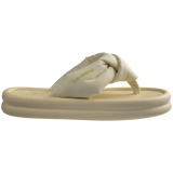 Women's Over Puffed Flip Flops - BUTTERCREAM