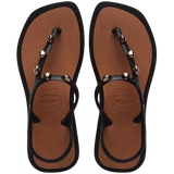 Women's Flash Fusion Sandals - COFFEE/RUST