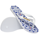 Women's Top Sao Luis Flip Flops - White