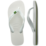 Men's Brazil Flip Flops - White