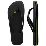 Women's Brazil Flip Flops - Black