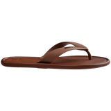 Women's Puffed Up Flip Flops - RUST