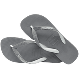 Men's Top Mix Flip Flops - Steel Grey/Steel Grey