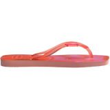Women's Slim Square Jelly Flip Flops - BLOSSOM